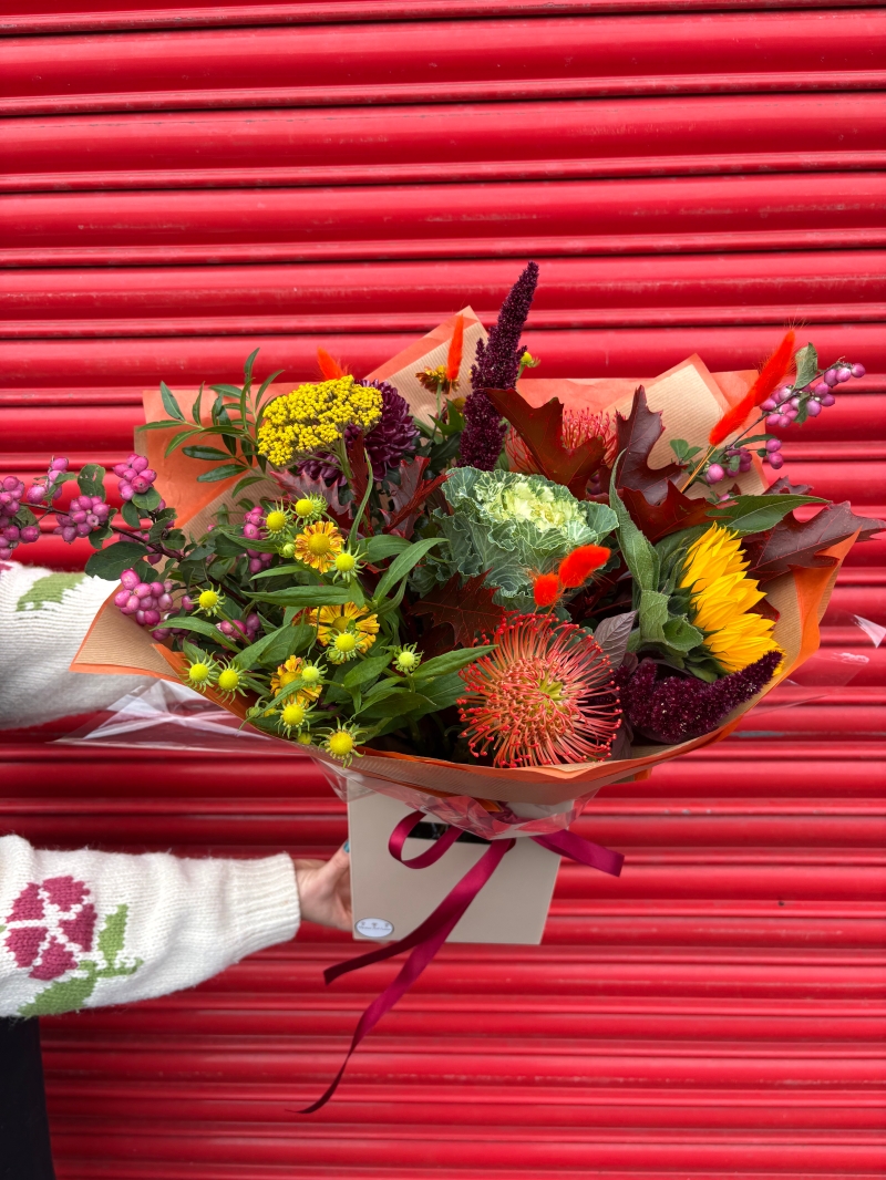 Autumn Bouquet Florists Choice 