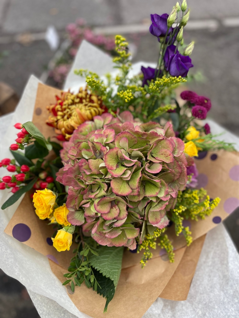 Autumn Bouquet Florists Choice 