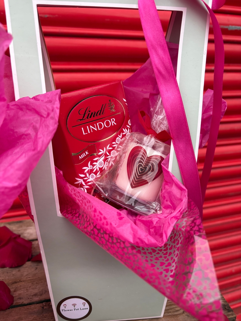 Chocolates and Candle Gift Bundle