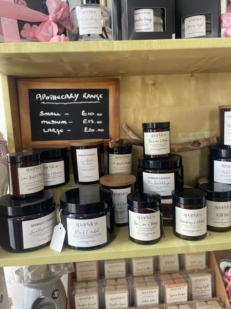Sparkles Apothecary Candles