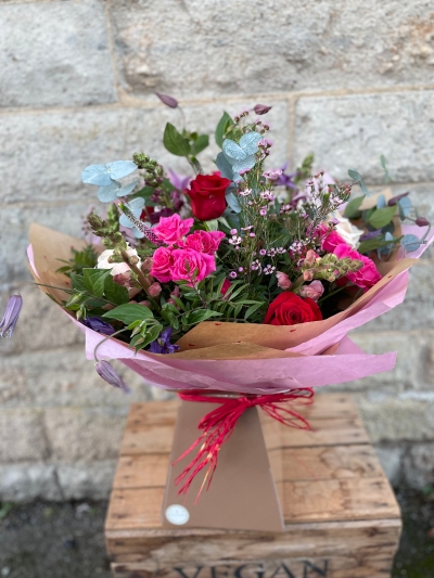 Valentine's Florist Choice Aqua Pack Bouquet