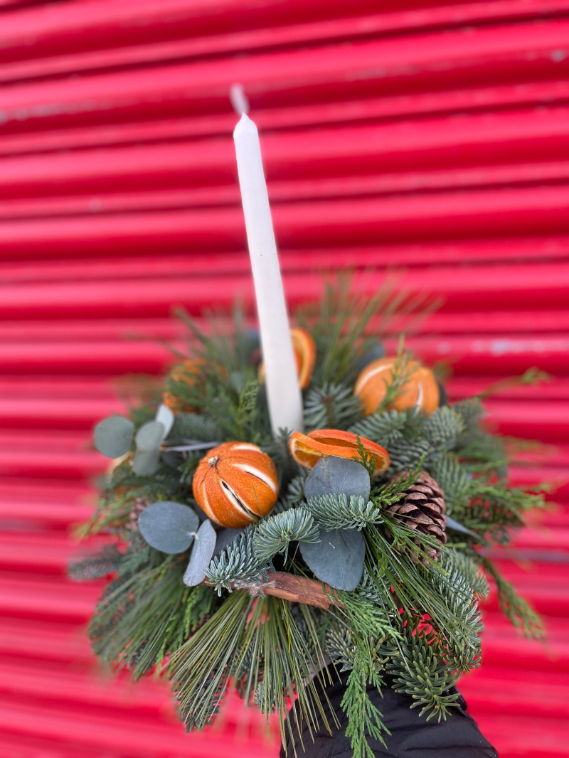Christmas Table Arrangement