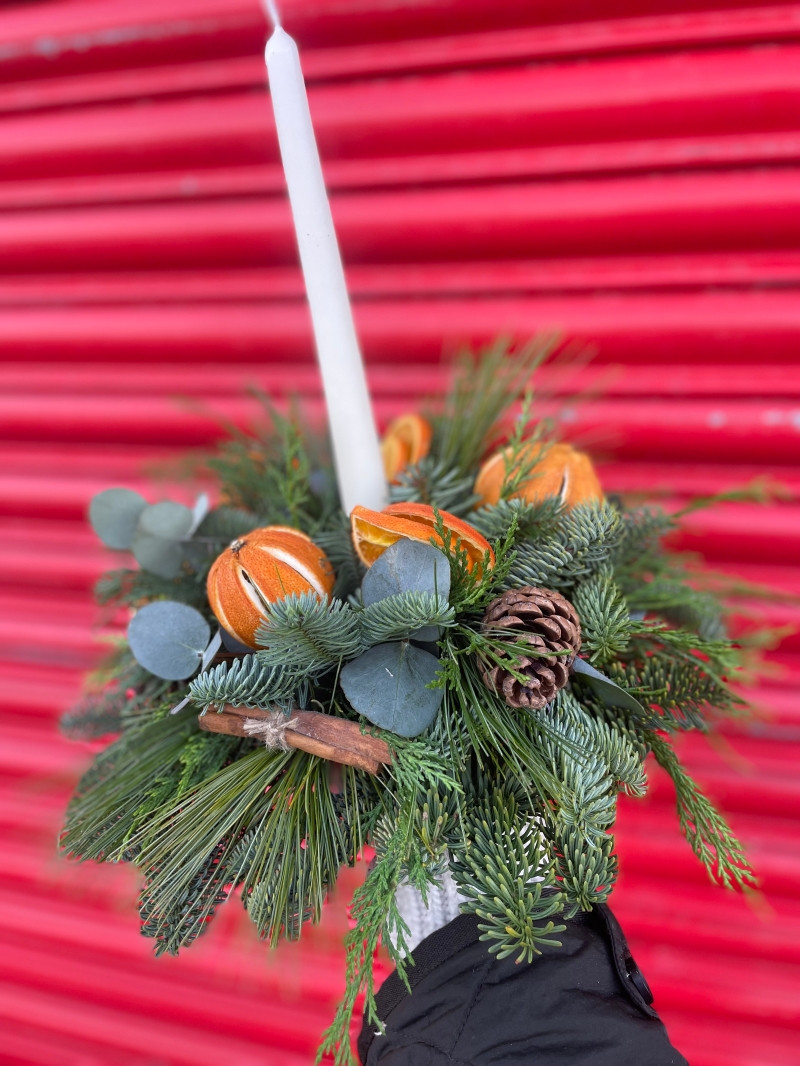 Christmas Table Arrangement