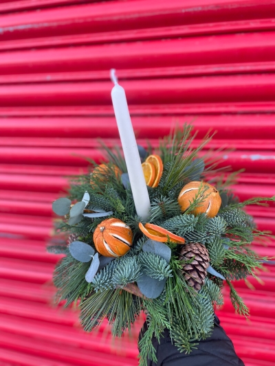 Christmas Table Arrangement