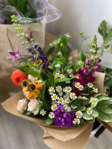 Rustic and Ready Hand Tied Bouquet