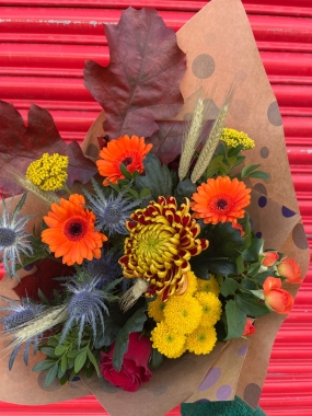 Rustic and Ready Autumnal Bouquet