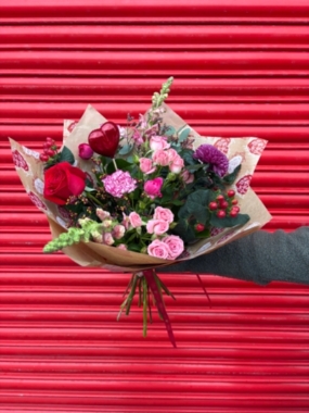 Valentines florist choice bouquet 