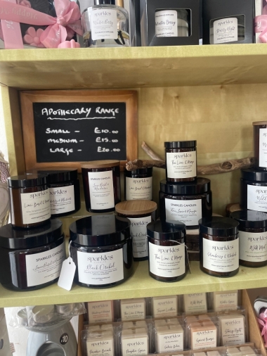Sparkles Apothecary Candles