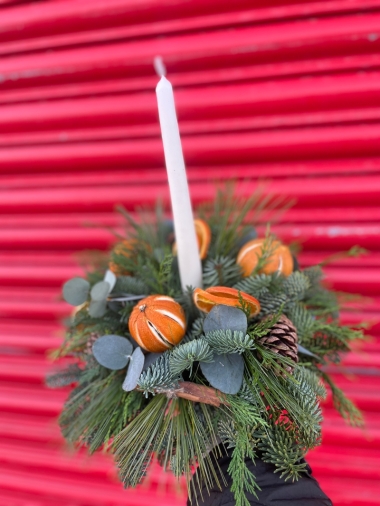 Christmas Table Arrangement