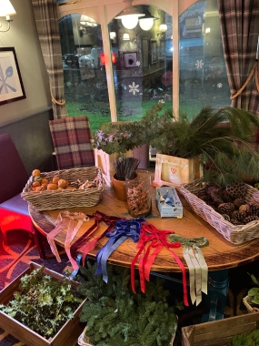 Christmas Wreath Workshop at Yellow Broom, Bramley, 8th December 2026